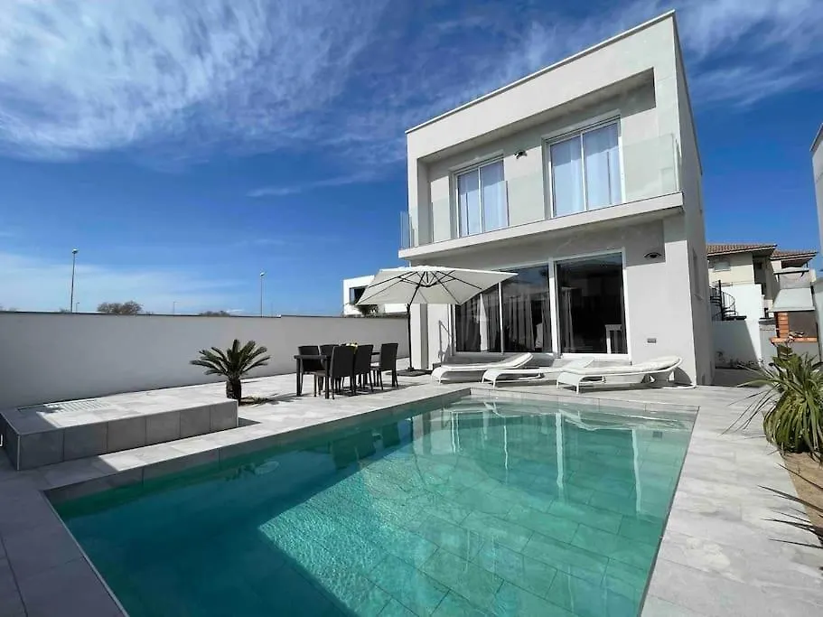 اتصالات Villa Moderna Piscina Privada 